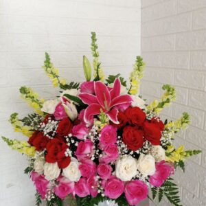 Bunga meja cantik untuk dekorasi ruangan