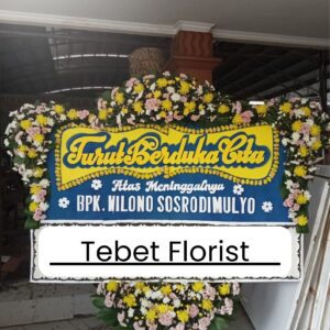 Steek werk duka cita untuk keluarga berduka